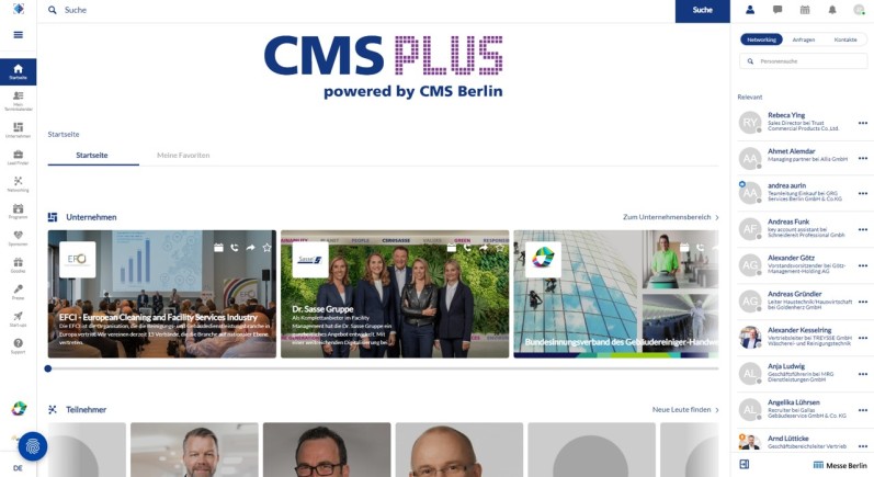 CMS PLUS Online Plattform